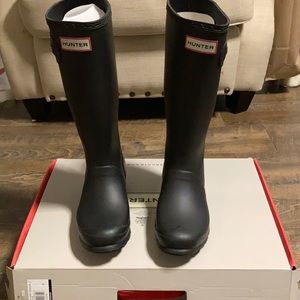 Black Kids Hunter Boots!